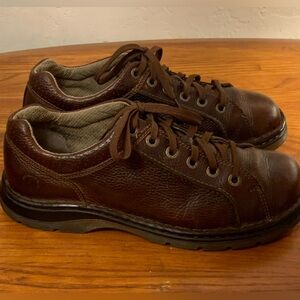 Dr Doc Martens Shoes Mens 11 M Rohan Work Oxford Brown Leather Lace Up Comfort